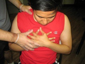 CPR level C helping Chest Discomfort or Pain